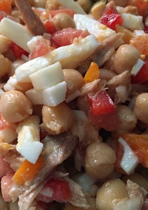Foto principal de Ensalada de garbanzos
