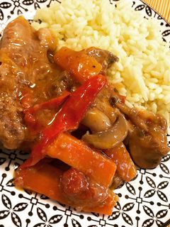 Φωτογραφία της συνταγής Κοτόπουλο κατσιατόρε με αρωματικό ρύζι της πεθεράς