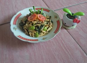 Foto resep Tumis TEGEPE (tempe teri genjer pete)