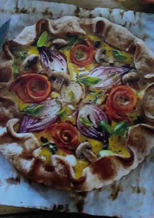 Una foto de Quiche de champiñón 🍄