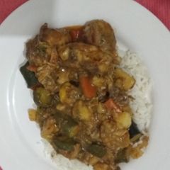 A picture of Chicken stew.
