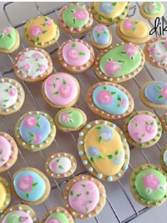 Foto resep Painting cookies