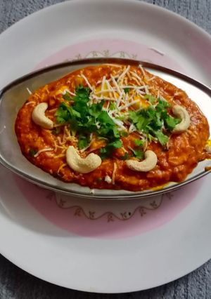 કાજુ પનીર મસાલા સબ્જિ(kaju paneer masala sabzi recipe in gujarat રેસીપી મુખ્ય ફોટો