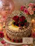 كيك أعياد ميلاد بالفواكه والشوكولاتة🍍🍍🎂🍫🥛