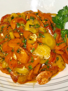 A picture of Morocco carrots.