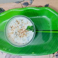 A picture of Fresh Mint Yogurt Dip (Cooling & Healthy).