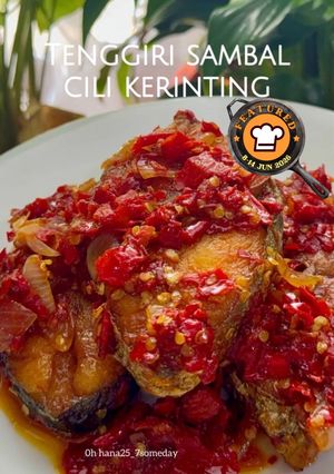 Gambar Tenggiri sambal cili kerinting