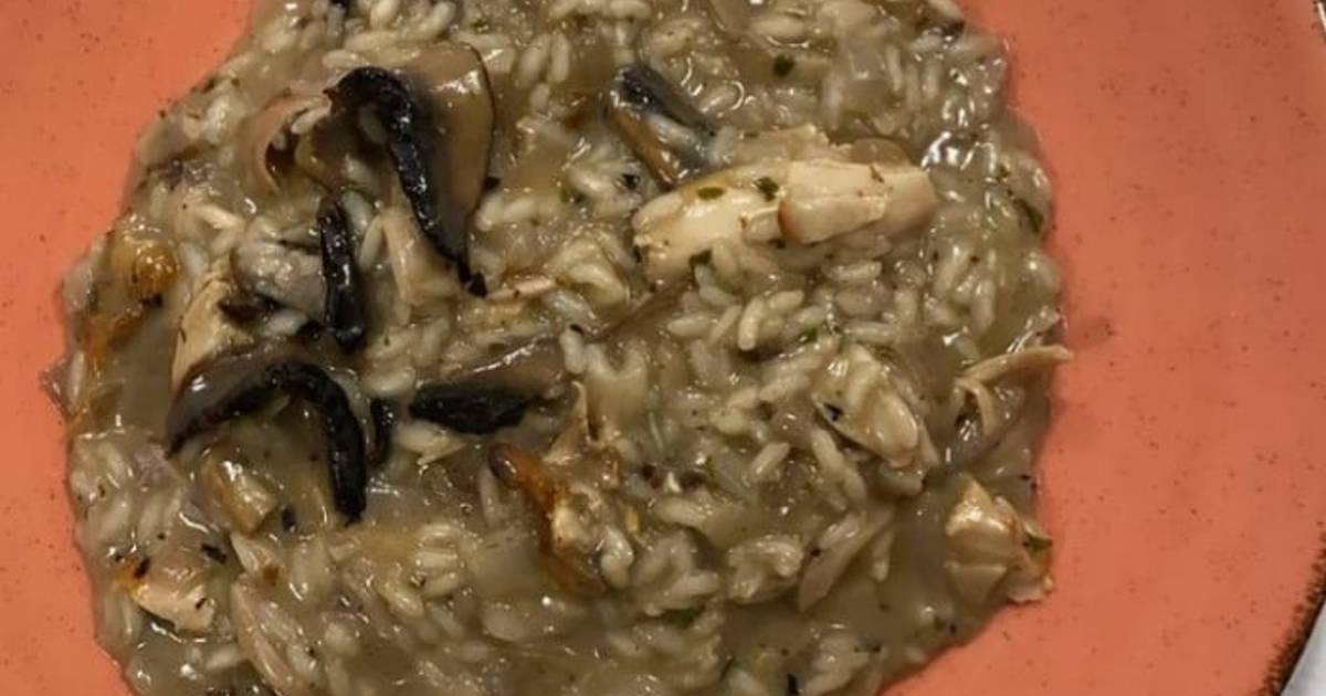 Risotto de Shitake, Shimeji e Paris Receita por Joao - Cookpad