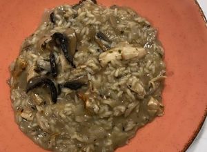 Foto de Risotto de Shitake, Shimeji e Paris