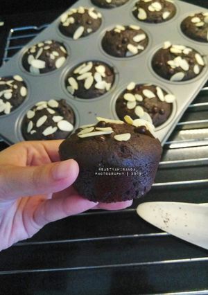 Foto resep Chocolate Custard Muffin