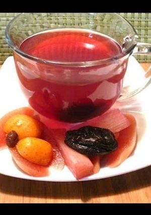 Una foto de Ponche de frutas