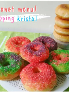 Foto resep Donat menul toping gula kristal