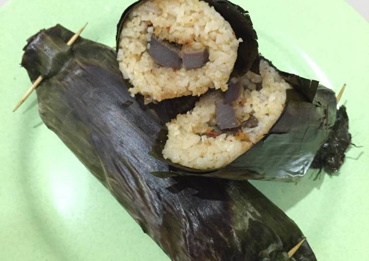 Resep Nasi Bakar Ati Ampela, Enak Banget