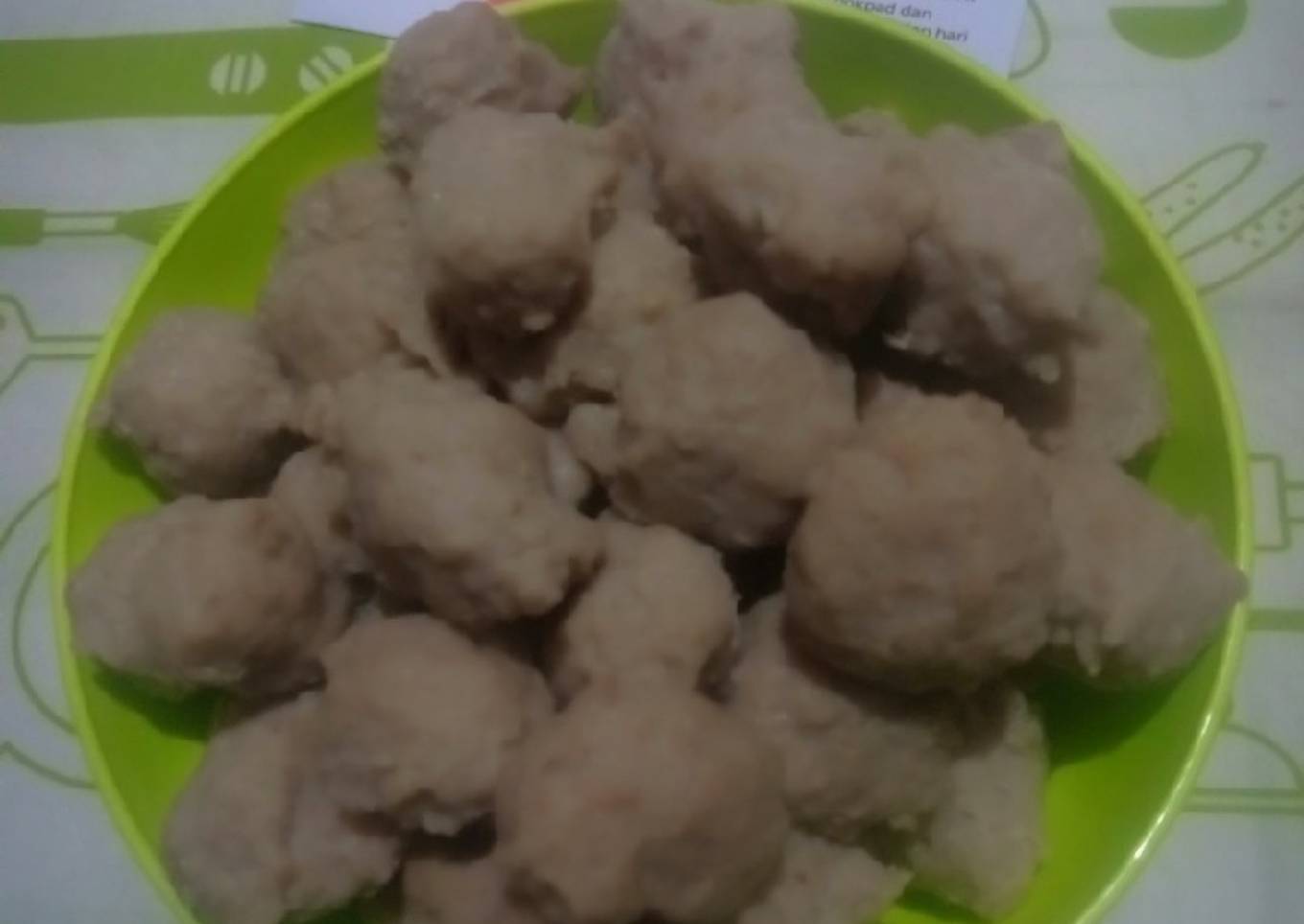 Bakso daging sapi daging Qurban #MmAnna2022💯🌰🧄