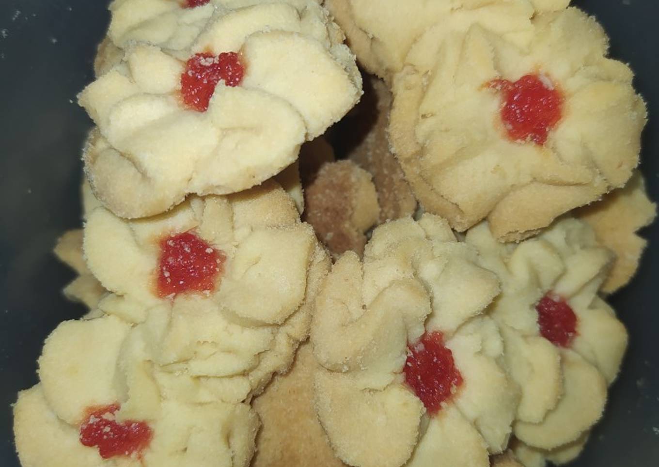 Kue semprit simple