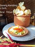 Nasi Goreng Kambing Kebon Sirih dan Acar Timun Nanas