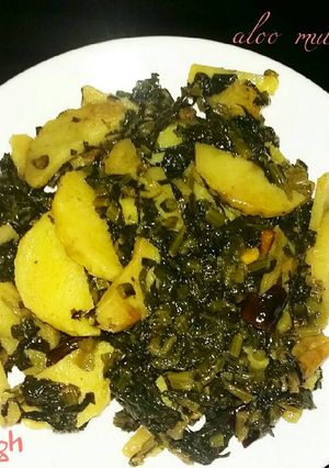 आलू मूली की भुजी (Aloo muli ki bhuji recipe in hindi) रेसिपी मुख्य फोटो