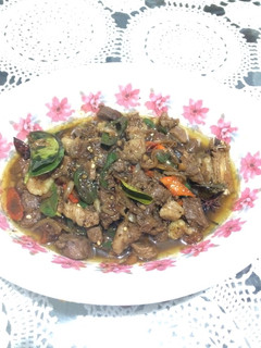 Foto resep Tumis Kambing Cabai Hijau