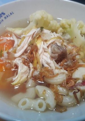 Foto resep 69. Sop ayam makaroni