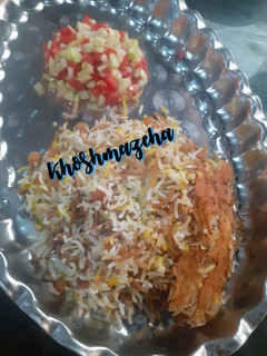 عکسی از دستور کشمش پلو