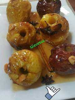 Una foto de Manzanas al horno Light🍏🍎
