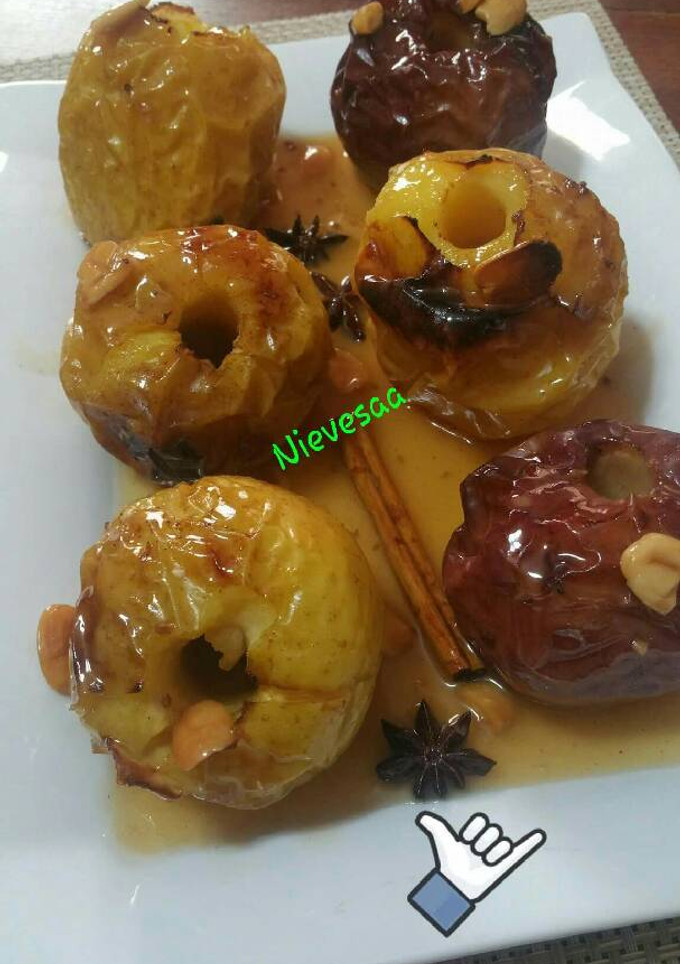 Una foto de Manzanas al horno Light🍏🍎