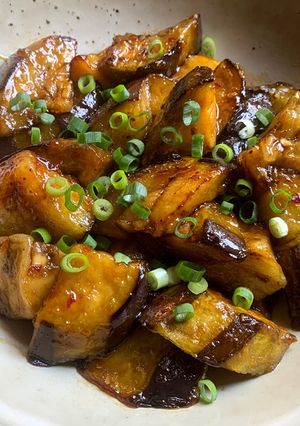 A picture of Sweet & Sour Eggplant.