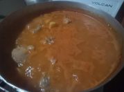 Una foto de guiso arroz con pure de tomate