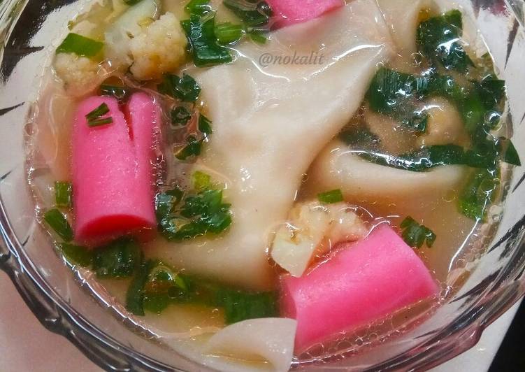 Resep Sup pangsit Mudah