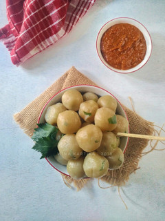 Foto resep 22. Cilok Bumbu Kacang Awet Kenyalnya #SeninSemangat