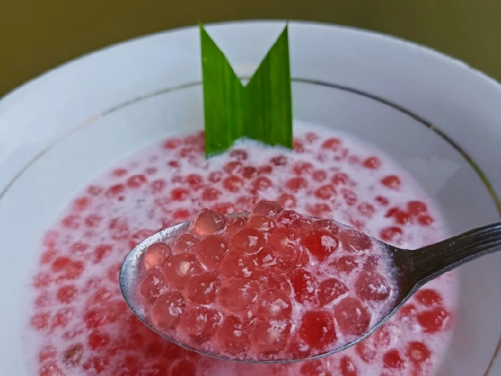Cara Gampang Menyiapkan Resep Bubur Sagu Mutiara yang  Bikin Ketagihan Anti Ribet, Sempurna
