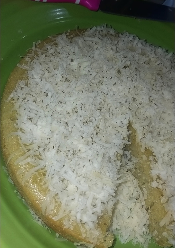 Foto resep INSPIRASI CEMILAN ANAK KOS PART 1: Bolu pisang mas rice cooker no mixer
