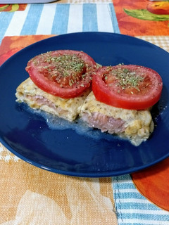 Una foto de Tortilla de salmón ahumado