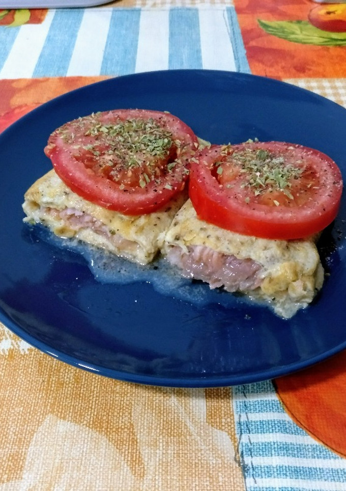 Una foto de Tortilla de salmón ahumado