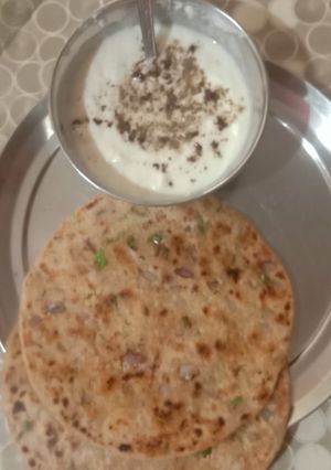 A picture of Paneer Parantha.