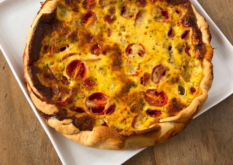 Comment Préparer Les Quiche thon / tomates