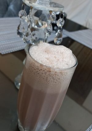 A picture of Ice-cream Shake.
