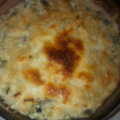 A picture of Spinach dip *Applebees copycat*.