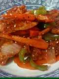 Pollo agridulce