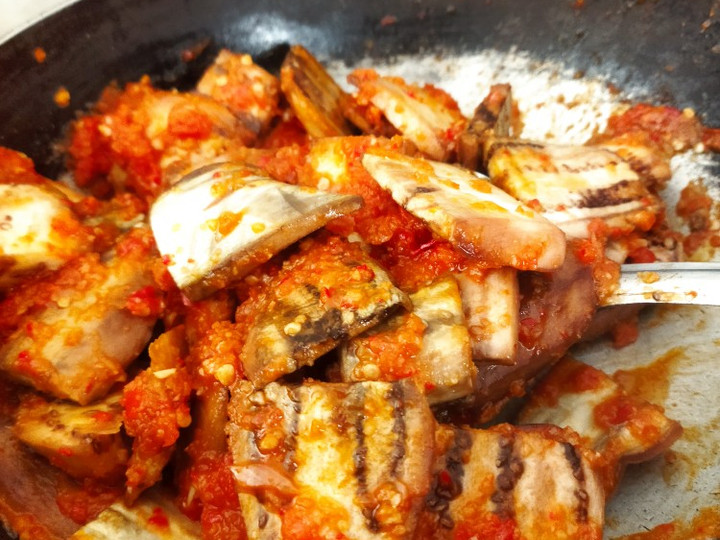 Cara Memasak Sambal terong ungu Gampang