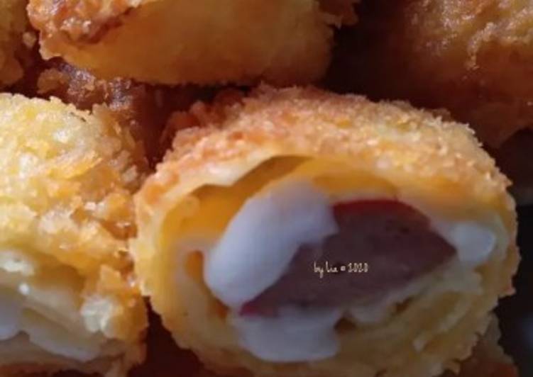 Risoles Sosis Keju Mayo