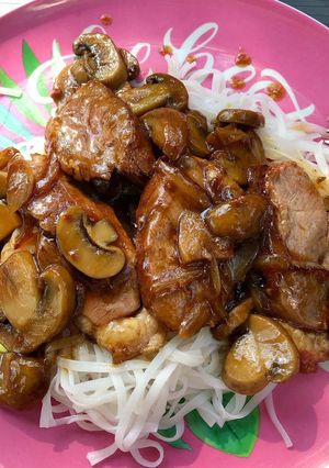 Une photo de Aujourd’hui c’est magret de canard sauce soja /teriyaki