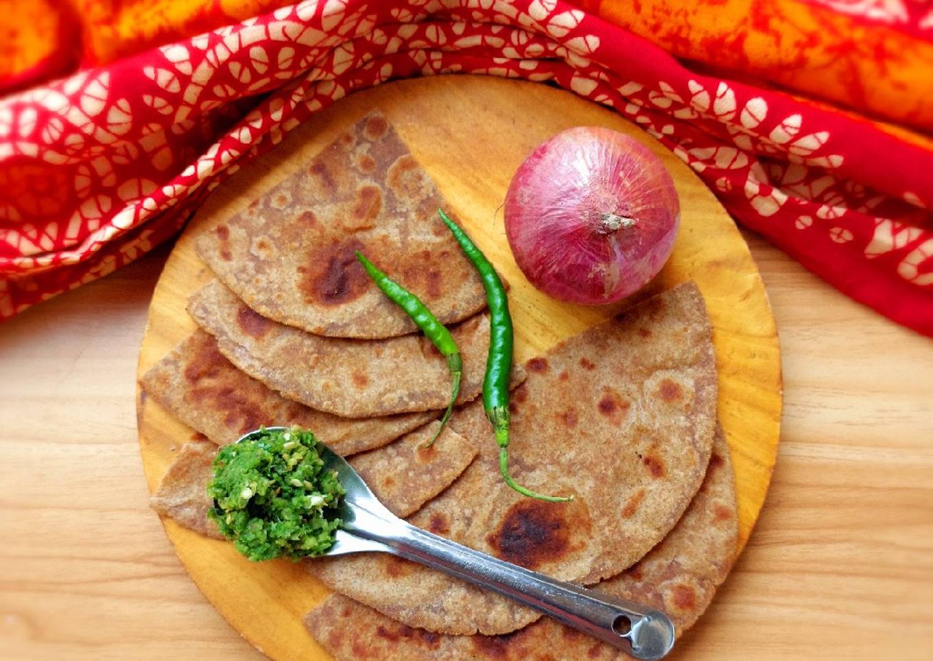 Multigrain Ragi paratha