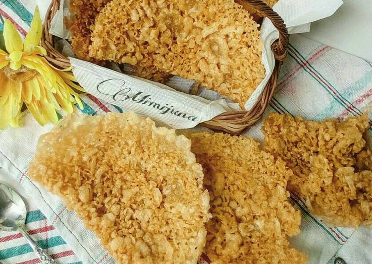 Resep Kremesan Bersarang Crunchy Bingits, Enak