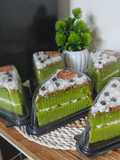 Bolu Pandan Slice Anti Gagal