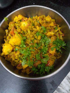 आलू बीन्स की सब्जी(aloo beans ki sabzi recipe in hindi रेसिपी मुख्य फोटो