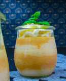 Quark Mousse mit Zitronen