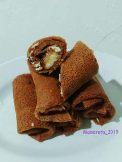 Foto resep Dadar Gulung Pisang Coklat Keju