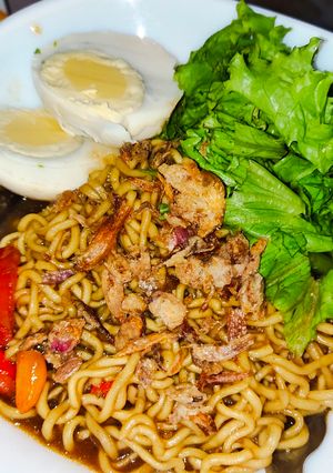 Foto resep Mie kuah Pedas