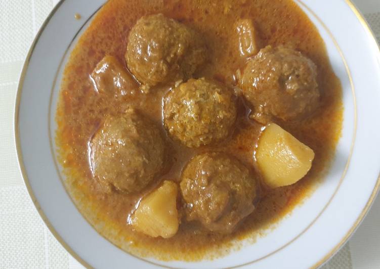 ايدام كفتة اللحم